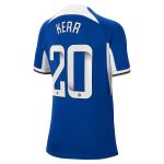 Chelsea FC chelsea wsl nike home stadium shirt 2023-24 – kids with kerr 20 printing Jerseys - Official Football Shirts UK