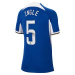 Chelsea FC chelsea wsl nike home stadium shirt 2023-24 – kids with ingle 5 printing Jerseys - Official Football Shirts UK