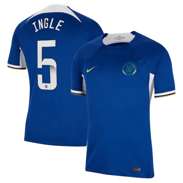 Chelsea FC chelsea wsl nike home stadium shirt 2023-24 with ingle 5 printing Jerseys - Official Football Shirts UK