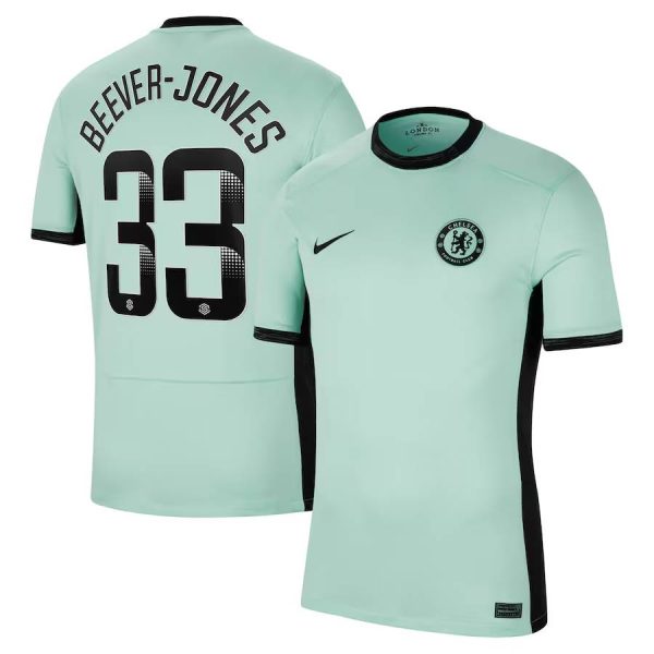 Chelsea FC chelsea wsl nike third stadium shirt 2023-24 with beever-jones 33 printing Jerseys - Official Football Shirts UK