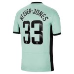 Chelsea FC chelsea wsl nike third stadium shirt 2023-24 with beever-jones 33 printing Jerseys - Official Football Shirts UK