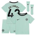 Chelsea FC chelsea third stadium kit 2023-24 – infants with gilchrist 42 printing Jerseys - Official Football Shirts UK