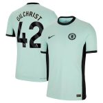 Chelsea FC chelsea nike third vapor match shirt 2023-24 with gilchrist 42 printing Jerseys - Official Football Shirts UK