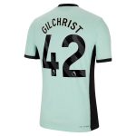 Chelsea FC chelsea nike third vapor match shirt 2023-24 with gilchrist 42 printing Jerseys - Official Football Shirts UK