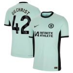 Chelsea FC chelsea nike third vapor match sponsored shirt 2023-24 with gilchrist 42 printing Jerseys - Official Football Shirts UK