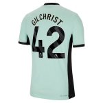 Chelsea FC chelsea nike third vapor match sponsored shirt 2023-24 with gilchrist 42 printing Jerseys - Official Football Shirts UK