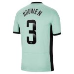 Chelsea FC chelsea wsl nike third stadium shirt 2023-24 with nouwen 3 printing Jerseys - Official Football Shirts UK