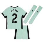 Chelsea FC chelsea nike third stadium kit 2023-24 – little kids with disasi 2 printing Jerseys - Official Football Shirts UK