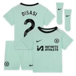 Chelsea FC chelsea nike third stadium sponsored kit 2023-24 – infants with disasi 2 printing Jerseys - Official Football Shirts UK