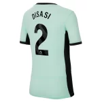 Chelsea FC chelsea nike third stadium sponsored shirt 2023-24 – kids with disasi 2 printing Jerseys - Official Football Shirts UK