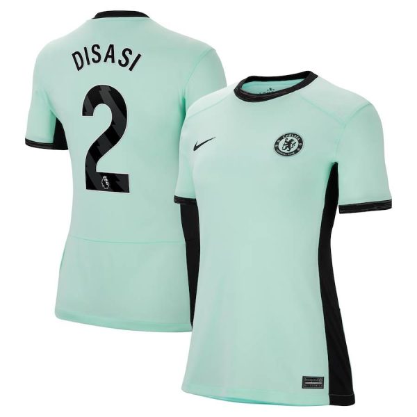 Chelsea FC chelsea nike third stadium shirt 2023-24 – womens with disasi 2 printing Jerseys - Official Football Shirts UK