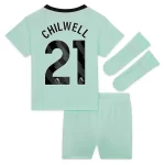 Chelsea FC chelsea nike third stadium kit 2023-24 – infants with chilwell 21 printing Jerseys - Official Football Shirts UK