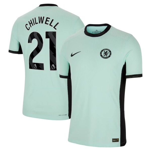 Chelsea FC chelsea nike third vapor match shirt 2023-24 with chilwell 21 printing Jerseys - Official Football Shirts UK