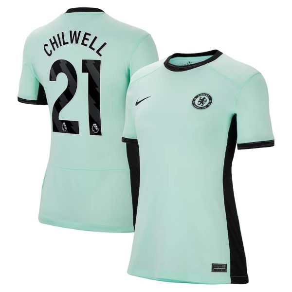 Chelsea FC chelsea nike third stadium shirt 2023-24 – womens with chilwell 21 printing Jerseys - Official Football Shirts UK