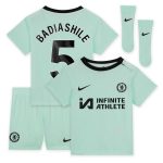 Chelsea FC chelsea nike third stadium sponsored kit 2023-24 – infants with badiashile 5 printing Jerseys - Official Football Shirts UK