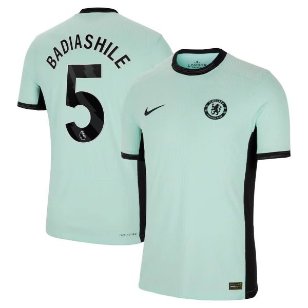 Chelsea FC chelsea nike third vapor match shirt 2023-24 with badiashile 5 printing Jerseys - Official Football Shirts UK