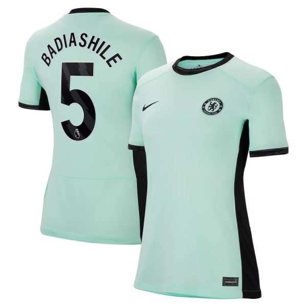 Chelsea FC chelsea nike third stadium shirt 2023-24 – womens with badiashile 5 printing Jerseys - Official Football Shirts UK