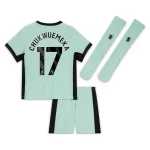 Chelsea FC chelsea nike third stadium kit 2023-24 – little kids with chukwuemeka 17 printing Jerseys - Official Football Shirts UK