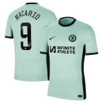 Chelsea FC chelsea wsl nike third stadium sponsored shirt 2023-24 with macario 9 printing Jerseys - Official Football Shirts UK