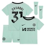 Chelsea FC chelsea nike third stadium sponsored kit 2023-24 – infants with casadei 31 printing Jerseys - Official Football Shirts UK