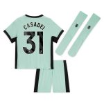 Chelsea FC chelsea third stadium kit 2023-24 – little kids with casadei 31 printing Jerseys - Official Football Shirts UK