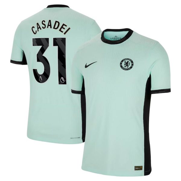 Chelsea FC chelsea nike third vapor match shirt 2023-24 with casadei 31 printing Jerseys - Official Football Shirts UK