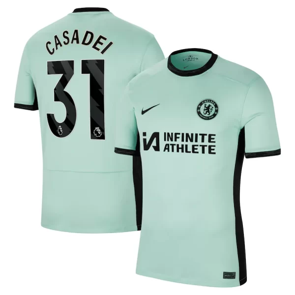 Chelsea FC chelsea nike third vapor match sponsored shirt 2023-24 with casadei 31 printing Jerseys - Official Football Shirts UK