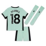 Chelsea FC chelsea nike third stadium kit 2023-24 – little kids with nkunku 18 printing Jerseys - Official Football Shirts UK