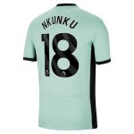 Chelsea FC chelsea nike third stadium shirt 2023-24 – kids with nkunku 18 printing Jerseys - Official Football Shirts UK