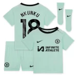 Chelsea FC chelsea nike third stadium sponsored kit 2023-24 – infants with nkunku 18 printing Jerseys - Official Football Shirts UK