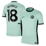 Chelsea FC chelsea nike third vapor match shirt 2023-24 with nkunku 18 printing Jerseys - Official Football Shirts UK