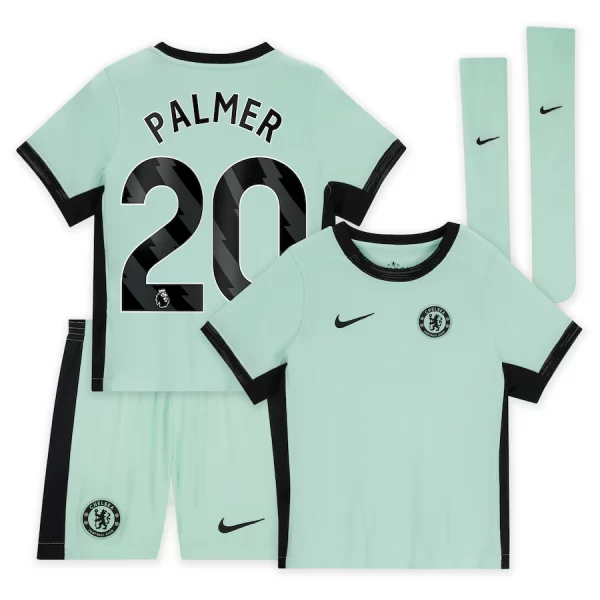 Chelsea FC chelsea nike third stadium kit 2023-24 – little kids with palmer 20 printing Jerseys - Official Football Shirts UK