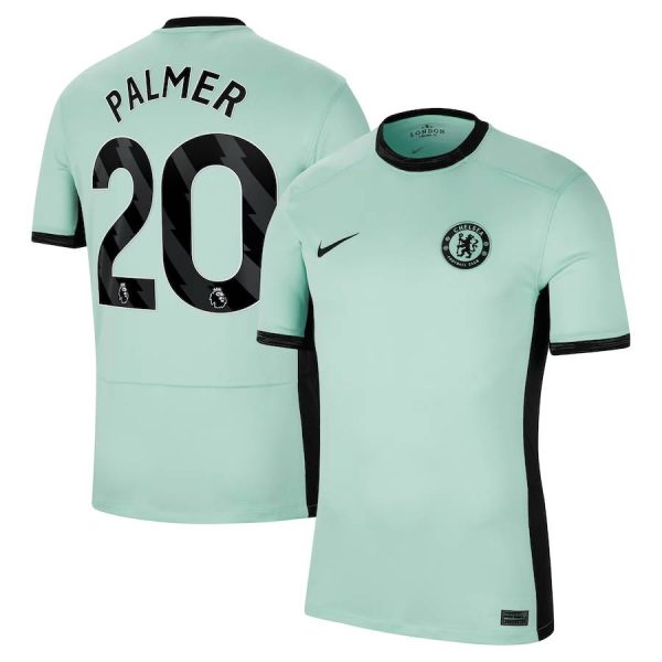 Chelsea FC chelsea nike third stadium shirt 2023-24 – kids with palmer 20 printing Jerseys - Official Football Shirts UK