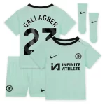 Chelsea FC chelsea nike third stadium sponsored kit 2023-24 – infants with gallagher 23 printing Jerseys - Official Football Shirts UK