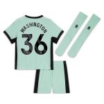 Chelsea FC chelsea nike third stadium kit 2023-24 – little kids – deivid washington 36 Jerseys - Official Football Shirts UK