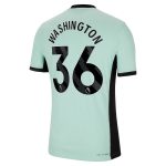 Chelsea FC chelsea nike third vapor match sponsored shirt 2023-24 with washington 36 printing Jerseys - Official Football Shirts UK