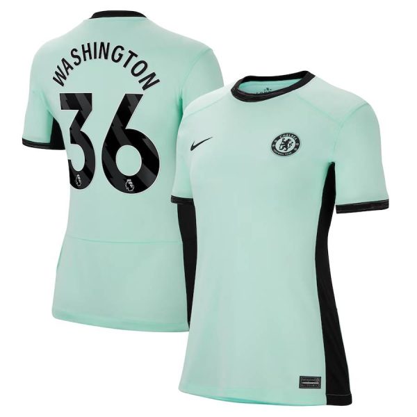 Chelsea FC chelsea nike third stadium shirt 2023-24 – womens – deivid washington 36 Jerseys - Official Football Shirts UK