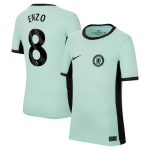 Chelsea FC chelsea nike third stadium shirt 2023-24 – kids with enzo 8 printing Jerseys - Official Football Shirts UK