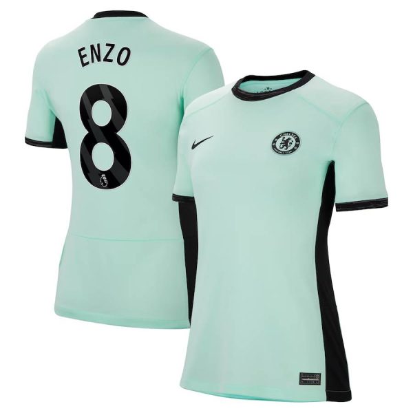 Chelsea FC chelsea nike third stadium shirt 2023-24 – womens with enzo 8 printing Jerseys - Official Football Shirts UK