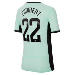 Chelsea FC chelsea wsl nike third stadium shirt 2023-24 – kids with cuthbert 22 printing Jerseys - Official Football Shirts UK