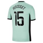 Chelsea FC chelsea wsl nike third stadium shirt 2023-24 – kids with perisset 15 printing Jerseys - Official Football Shirts UK