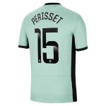 Chelsea FC chelsea wsl nike third stadium sponsored shirt 2023-24 with perisset 15 printing Jerseys - Official Football Shirts UK