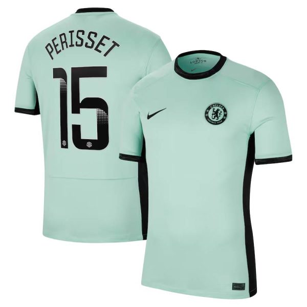 Chelsea FC chelsea wsl nike third vapor match shirt 2023-24 with perisset 15 printing Jerseys - Official Football Shirts UK