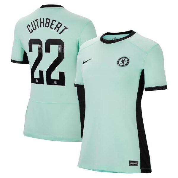 Chelsea FC chelsea wsl nike third stadium shirt 2023-24 – womens with cuthbert 22 printing Jerseys - Official Football Shirts UK