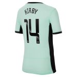 Chelsea FC chelsea wsl nike third stadium sponsored shirt 2023-24 – kids with kirby 14 printing Jerseys - Official Football Shirts UK