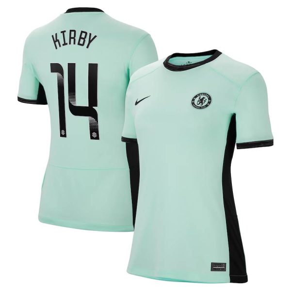 Chelsea FC chelsea wsl nike third stadium shirt 2023-24 – womens with kirby 14 printing Jerseys - Official Football Shirts UK