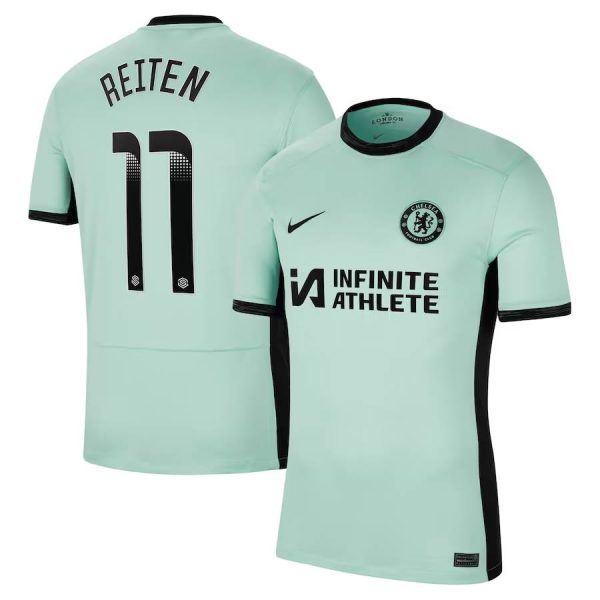 Chelsea FC chelsea wsl nike third stadium sponsored shirt 2023-24 – kids with reiten 11 printing Jerseys - Official Football Shirts UK