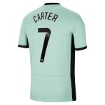 Chelsea FC chelsea wsl nike third stadium shirt 2023-24 with carter 7 printing Jerseys - Official Football Shirts UK