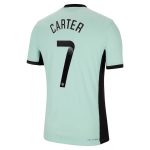 Chelsea FC chelsea wsl nike third vapor match shirt 2023-24 with carter 7 printing Jerseys - Official Football Shirts UK