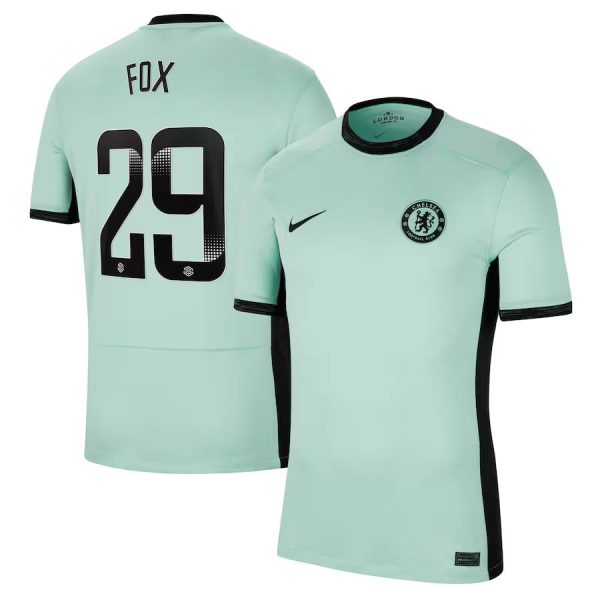 Chelsea FC chelsea wsl nike third vapor match shirt 2023-24 – jorja fox 29 Jerseys - Official Football Shirts UK